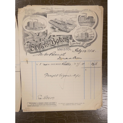 213 - Documents & Ephemera.  A small carton of various legal documents & others, much of... 