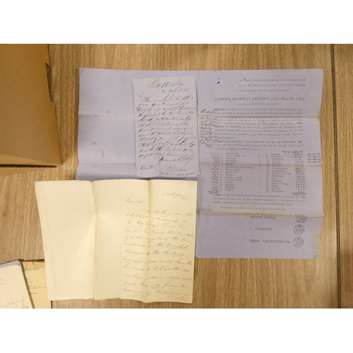 215 - Documents, Ephemera & Newspapers.  A carton of various items.