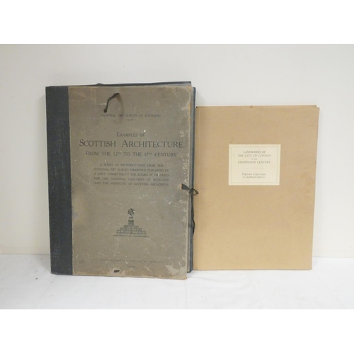 225 - ROWAND ANDERSON SIR R., & others (Eds).  Examples of Scottish Architecture from the 12... 