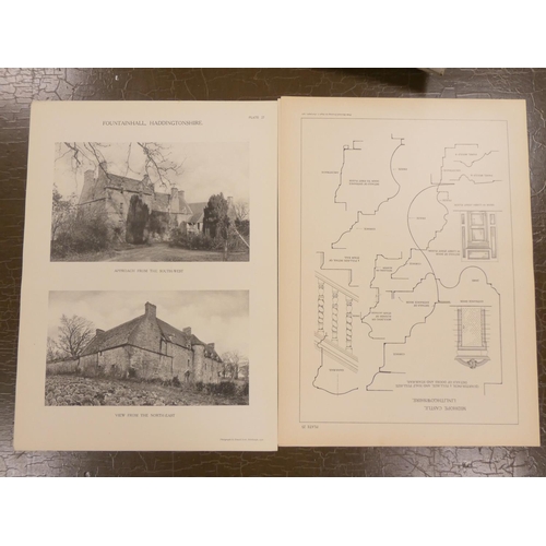 225 - ROWAND ANDERSON SIR R., & others (Eds).  Examples of Scottish Architecture from the 12... 