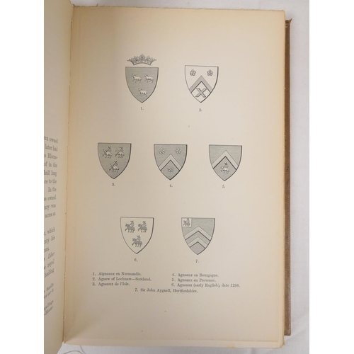 226 - AGNEW SIR ANDREW, of Lochnaw.  The Hereditary Sheriffs of Galloway. 2 vols. Etched frontis... 