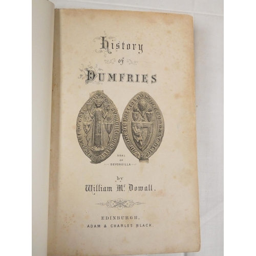 226 - AGNEW SIR ANDREW, of Lochnaw.  The Hereditary Sheriffs of Galloway. 2 vols. Etched frontis... 