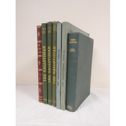 227 - The Gallovidian, An Illustrated Southern Counties Quarterly Magazine. Bound vols. 6, 12, 13 & 17... 