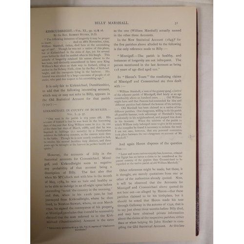 227 - The Gallovidian, An Illustrated Southern Counties Quarterly Magazine. Bound vols. 6, 12, 13 & 17... 