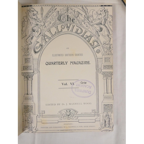 227 - The Gallovidian, An Illustrated Southern Counties Quarterly Magazine. Bound vols. 6, 12, 13 & 17... 