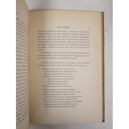 228 - BURNS ROBERT.  Chronicle of the Hundredth Birth Day of Robert Burns. Eng. frontis & ti... 