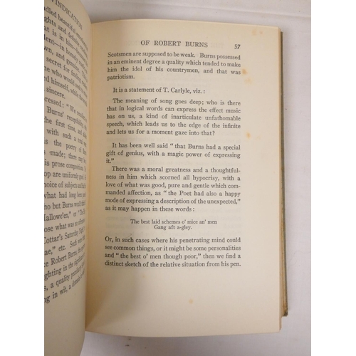 228 - BURNS ROBERT.  Chronicle of the Hundredth Birth Day of Robert Burns. Eng. frontis & ti... 