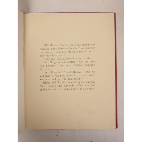 239 - POTTER BEATRIX.  The Roly-Poly Pudding. Col. Plates & other illus. Larger format in in orig. pic... 