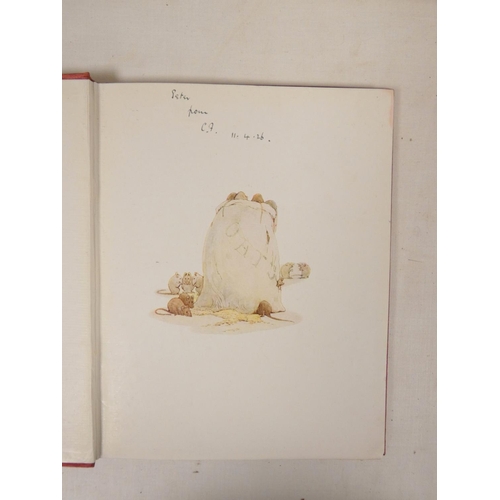 239 - POTTER BEATRIX.  The Roly-Poly Pudding. Col. Plates & other illus. Larger format in in orig. pic... 