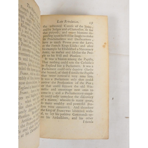 249 - SALUSBURY THOMAS (Pubs).  The History of the Late Great Revolution in England & Scotla... 