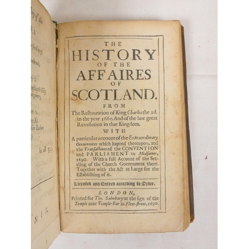 249 - SALUSBURY THOMAS (Pubs).  The History of the Late Great Revolution in England & Scotla... 