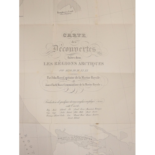 258 - ROSS SIR JOHN.  Narrative of a Second Voyage in Search of a North-West Passage & of a ... 