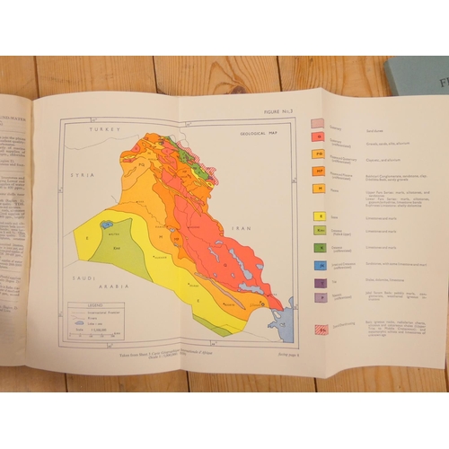 261 - GUEST EVAN & TOWNSEND C. C.  Flora of Iraq. 2 vols. Col. & other maps & illus.... 