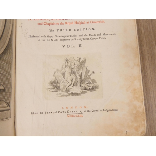 262 - GROSE FRANCIS.  The Antiquities of England & Wales. Vol. 1 only. Eng. frontis, title v... 