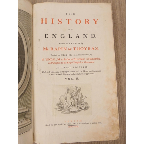 262 - GROSE FRANCIS.  The Antiquities of England & Wales. Vol. 1 only. Eng. frontis, title v... 