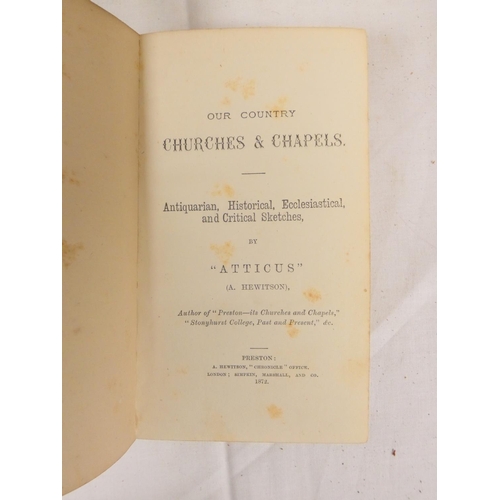 264 - EARWAKER J. P.  The History of the Church & Parish of St. Mary-on-the-Hill, Chester. F... 