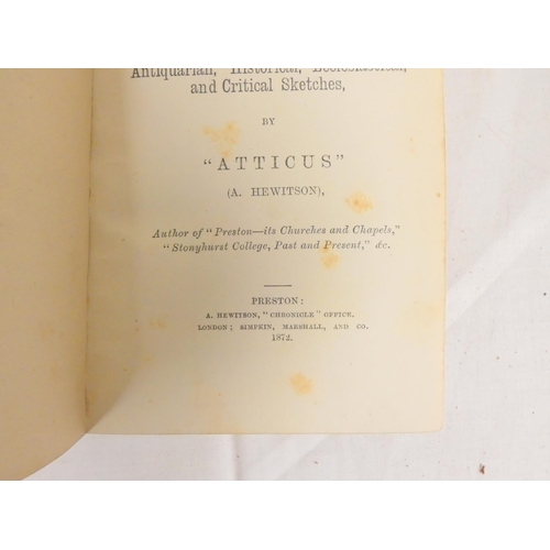 264 - EARWAKER J. P.  The History of the Church & Parish of St. Mary-on-the-Hill, Chester. F... 