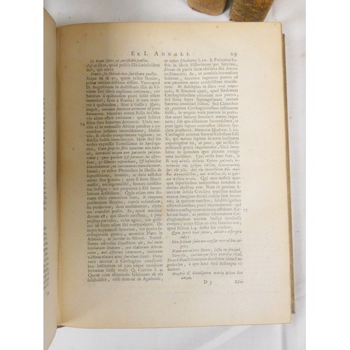 269 - DAMM C. T.  Novum Lexicon Graecum ... Concordantiae et Elucidationes Homerica. 2 vols. Orig. cloth b... 