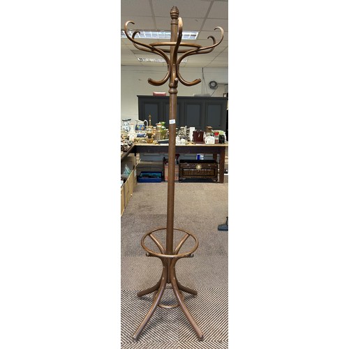 573 - Wooden coat rack