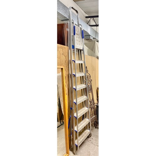 700 - Large folding step ladders