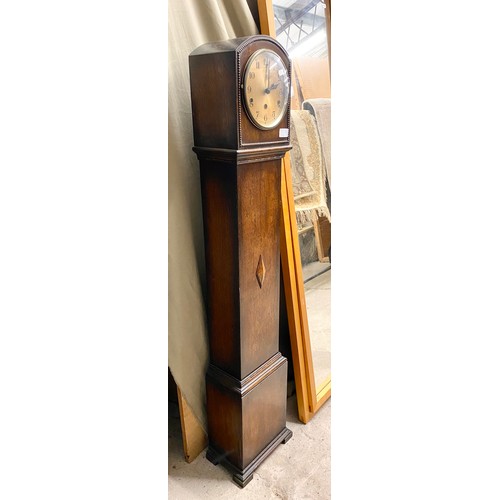 702 - Grandmother clock, 128cm high