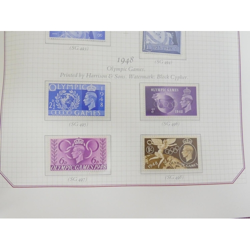 355 - Two Stanley Gibbons Celebration Collection stamp albums comprising of The Four Kings 1901-1952 ... 