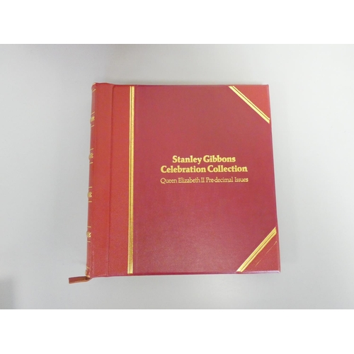 355 - Two Stanley Gibbons Celebration Collection stamp albums comprising of The Four Kings 1901-1952 ... 