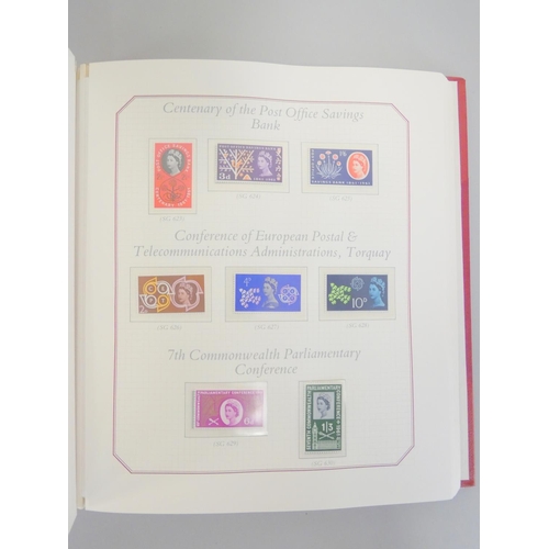 355 - Two Stanley Gibbons Celebration Collection stamp albums comprising of The Four Kings 1901-1952 ... 