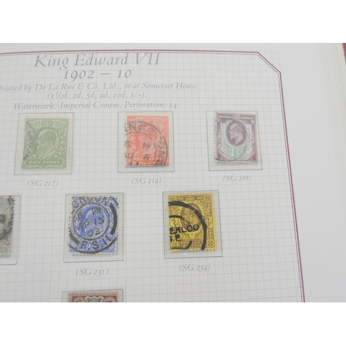 355 - Two Stanley Gibbons Celebration Collection stamp albums comprising of The Four Kings 1901-1952 ... 