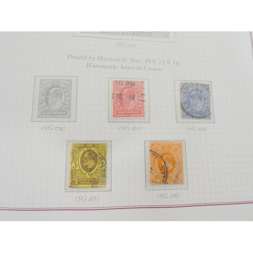 355 - Two Stanley Gibbons Celebration Collection stamp albums comprising of The Four Kings 1901-1952 ... 