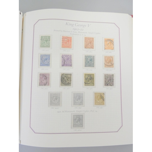 355 - Two Stanley Gibbons Celebration Collection stamp albums comprising of The Four Kings 1901-1952 ... 