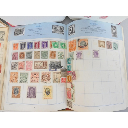 356 - Seven collector's stamp albums comprising mainly of commonwealth issues to include two Australian 19... 