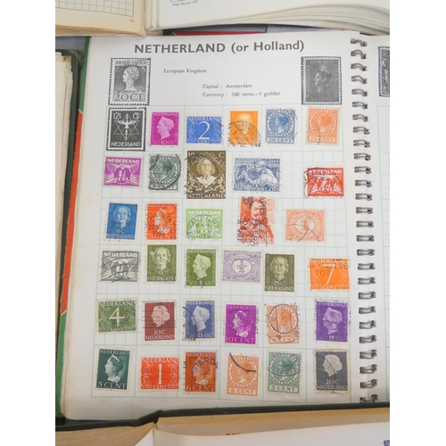 356 - Seven collector's stamp albums comprising mainly of commonwealth issues to include two Australian 19... 