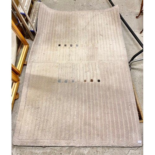 703 - Large cream floor rug