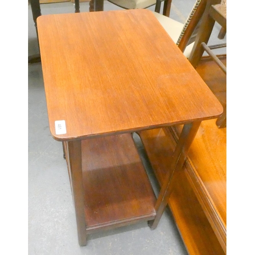 481 - Vintage two tier side table.