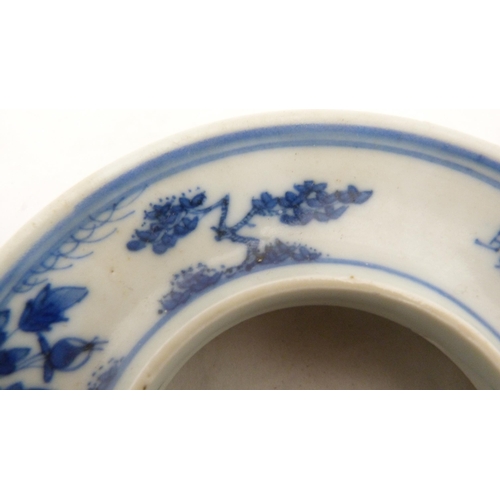 295 - Group of assorted Chinese porcelain rice bowl stands and covers, (probably Qing Dynasty), various de... 