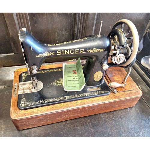 503 - Vintage singer sewing machine, F3190149