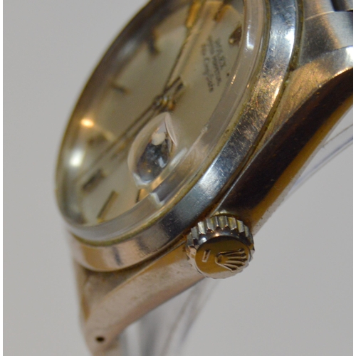 191 - Rolex Oyster Perpetual Air-King-Date gent's stainless steel wristwatch, purchased 1978, model 5700/7... 