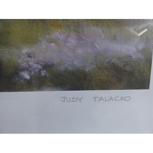 21 - Judy Talacko, Portland Bill Picnickers. pencil signed print....