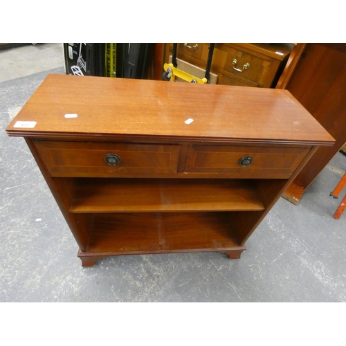 493 - Small bookcase with drawers.