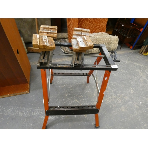 495 - Portable work bench.