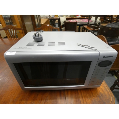 57 - Modern Panasonic microwave....