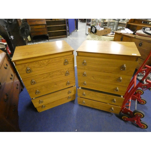 67 - Two set of vintage bedroom drawers.
