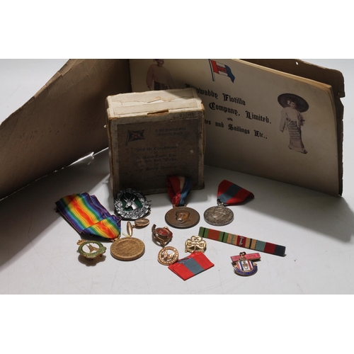 648 - Medals of 42333 Private John Henry Norman Foster of the Kings Own Yorkshire Light Infantry comprisin... 