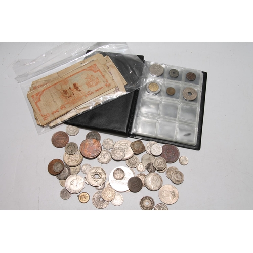 656 - Coin collection to include MEXICO peso 1962, BRITISH WEST AFRICA Edward VIII penny 1936, Russia 2 ko... 