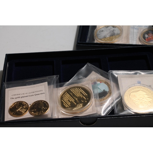 668 - Large collection of Westminster Mint coins, mostly modern padprint collectors coins to include Bankn... 