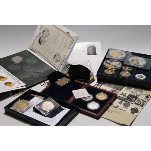 669 - Large collection of Westminster Mint collectors coins, mostly padprints to include Coronation 1838 l... 