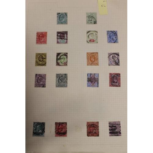 697 - GB stamp collection held on album sheets to include QV 1d penny reds including imperfs, plates and s... 