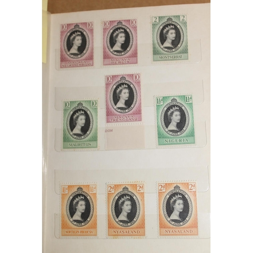 718 - World stamp collection held across 10+ albums and stockbooks, mostly 20th century used, countries in... 