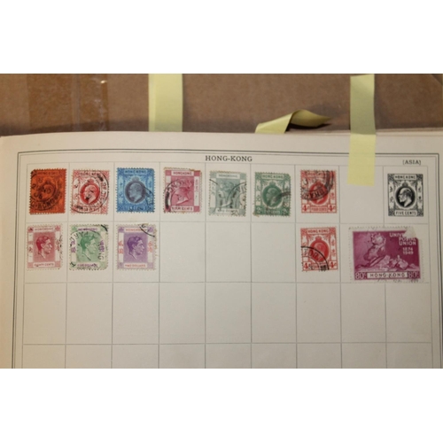 726 - Stamp collection held across numerous albums to include COMMONWEALTH coronation 1937 mint stamps, mu... 